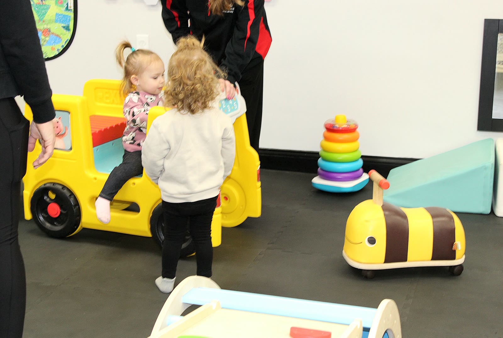 Kids playing at JJ's indoor playground North Arlington NJ